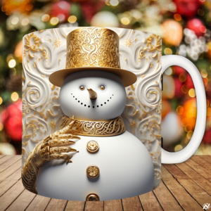 muñeco de nieve navidad