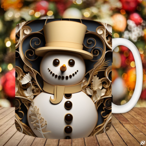 muñeco de nieve navidad