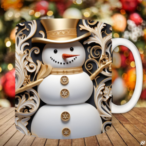 muñeco de nieve navidad